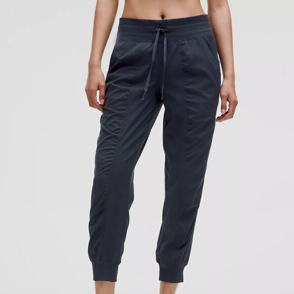 Lululemon 28” Dance Studio Joggers Navy Blue Size 8 - Picture 1 of 7